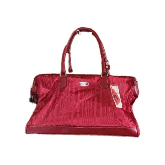 NWT Ricardo Beverly Hills Elite Women’s Super Tote Red Travel Bag - Picture 1 of 9